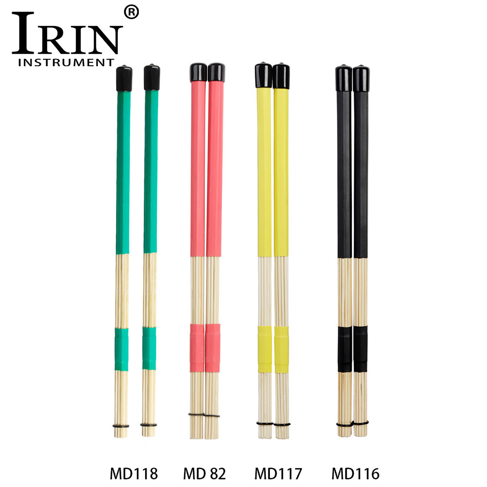 Musical Instrument Drum - IRIN 1 Pair Maple Drum Brush