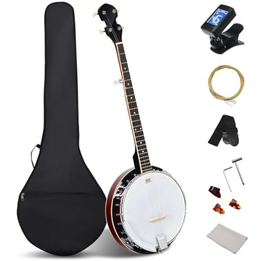 Banjo 5 String Open - 5-String Banjo, 39 Full Size Banjo