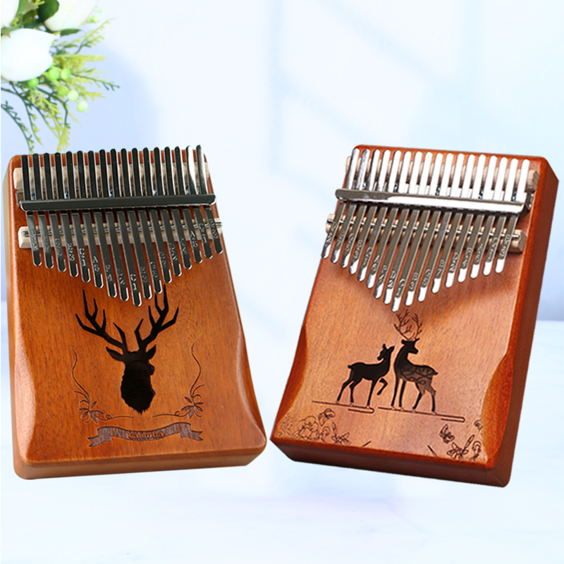 Musical Instrument Balalaika - Lydesy Kalimba Thumb Piano Kit 17Keys