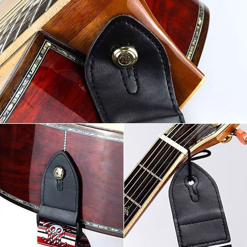 Embroidered Print Guitar Strap - Musical Instrument Organ 评论和价格