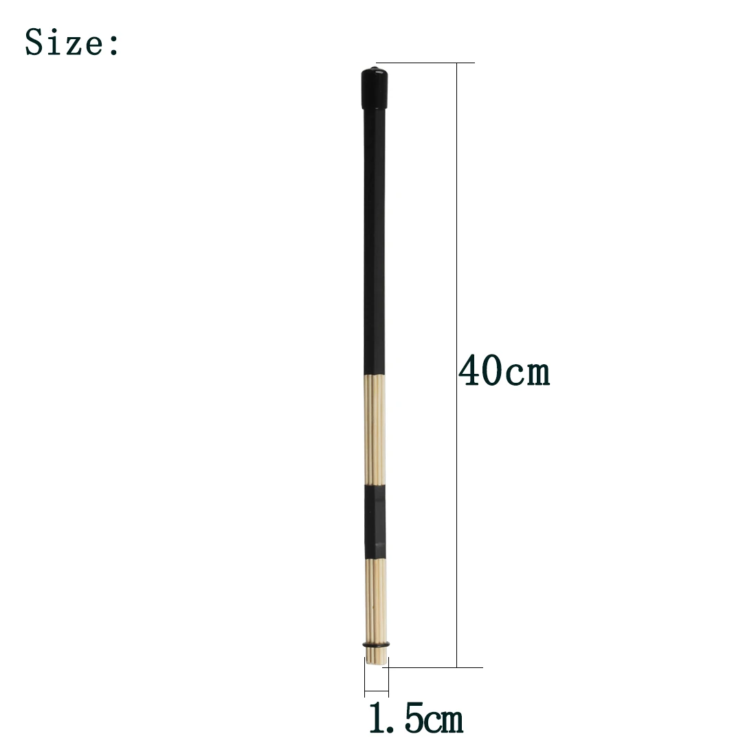 IRIN 1 Pair Maple Drum Brush 4 - Musical Instrument Drum 评论和价格