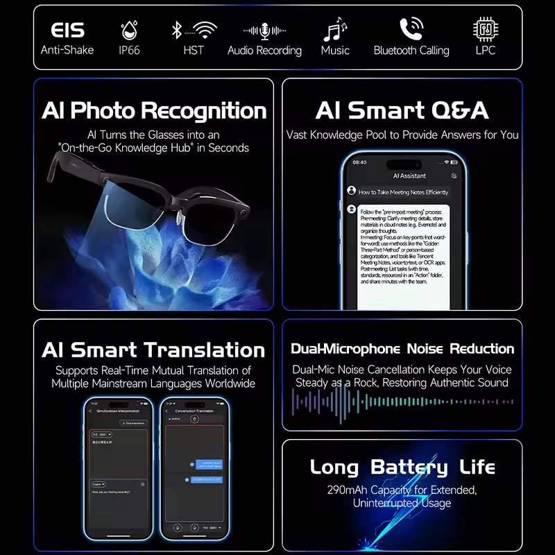 2026New AI Smart Glasses 120+L - Musical Instrument Japanese 评论和价格