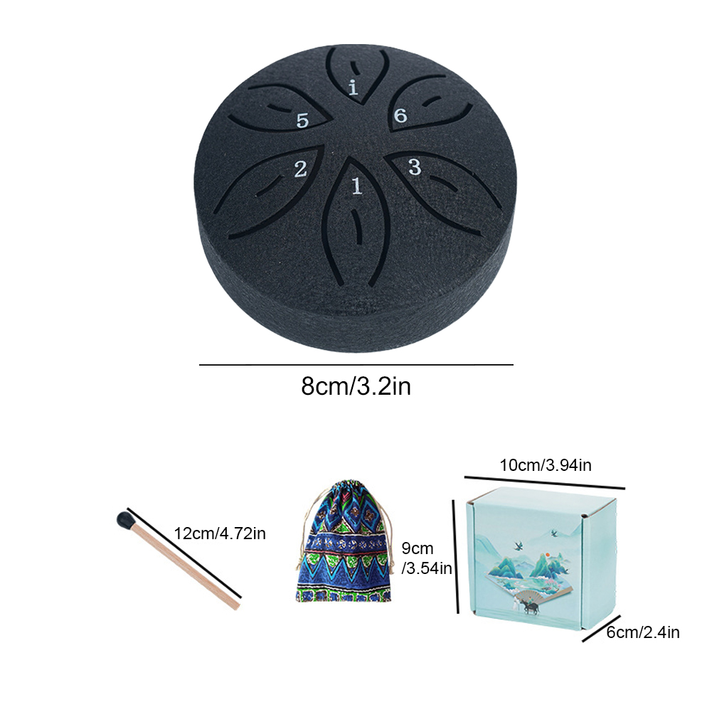 3 Inches 6 Notes Rain Drum for - Musical Instrument Note 评论和价格