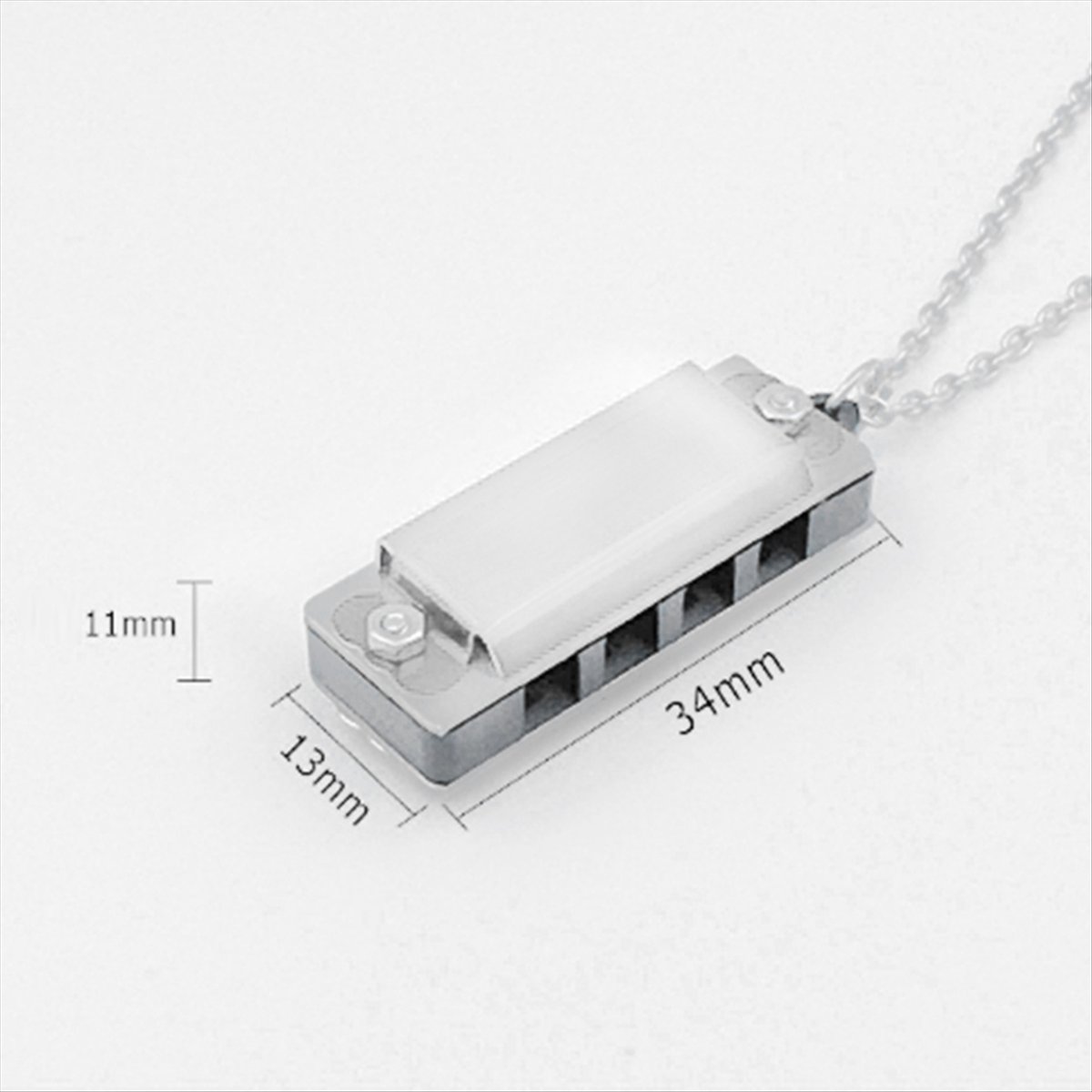ABXY Mini Harmonica Necklace 4 - Musical Instrument Organ 评论和价格