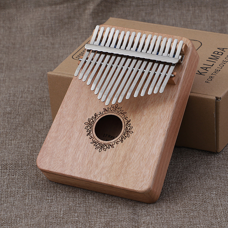 21 Key Mahogany Kalimba 17 key - Musical Instrument Balalaika 评论和价格