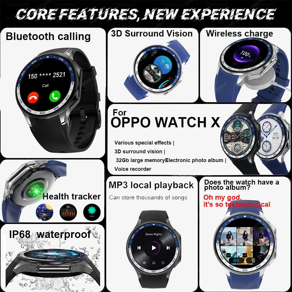 1.43 AMOLED Smart Watch 3D Sur - Musical Instrument Japanese 评论和价格