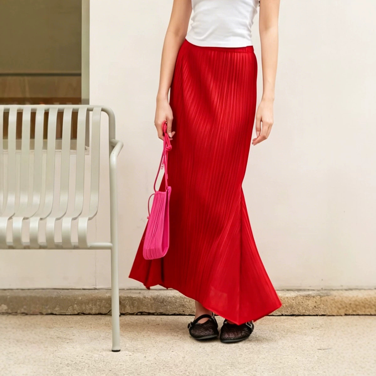 Miyake Pleated Women's Casual  - Musical Instrument Japanese 评论和价格