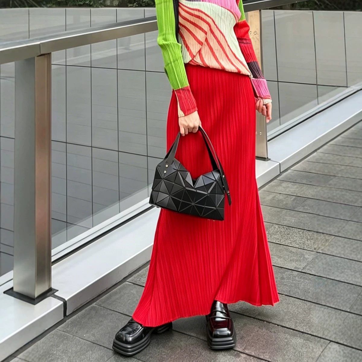 Miyake Pleated Women's Casual  - Musical Instrument Japanese 评论和价格