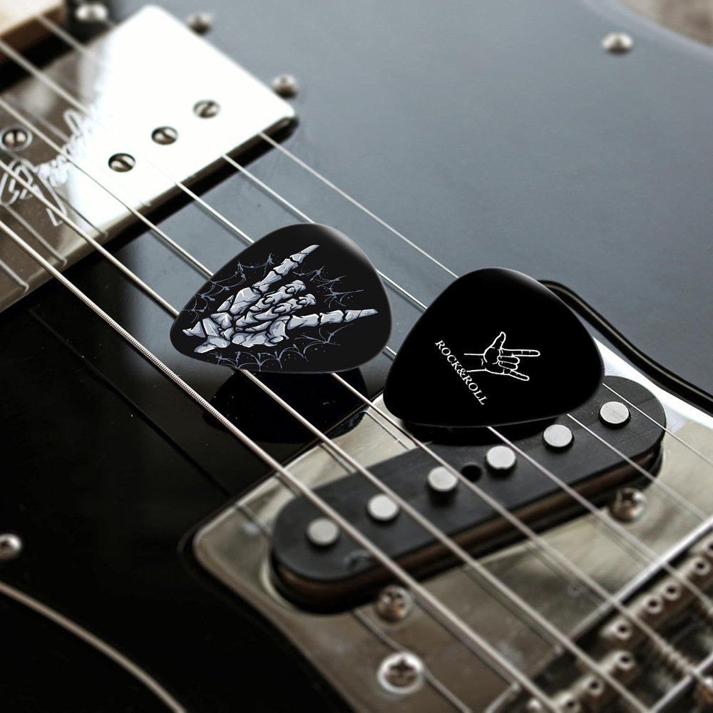 12 Pieces Guitar Picks 0.46mm  - Musical Instrument Organ 评论和价格