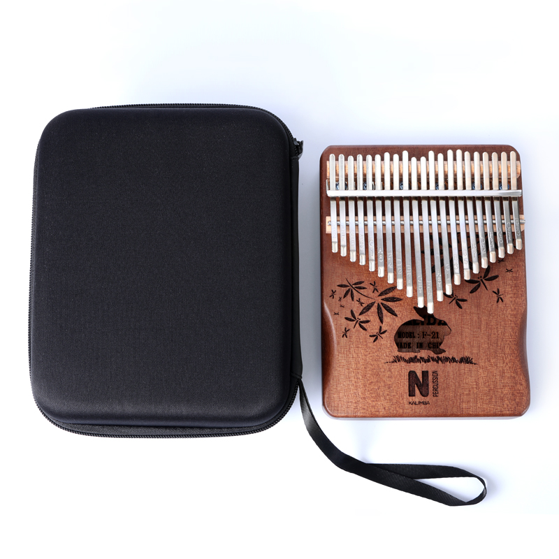 21-Keys Kalimba Case Thumb Pia - Musical Instrument Balalaika 评论和价格