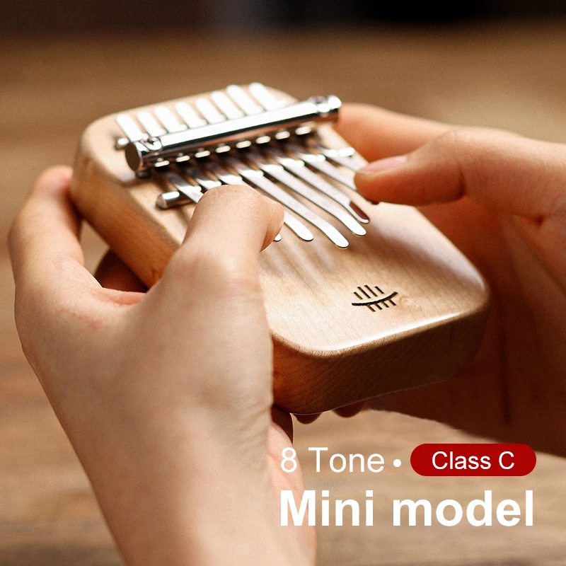 Hluru Kalimba 8 Key Mini Instr - Musical Instrument Balalaika 评论和价格