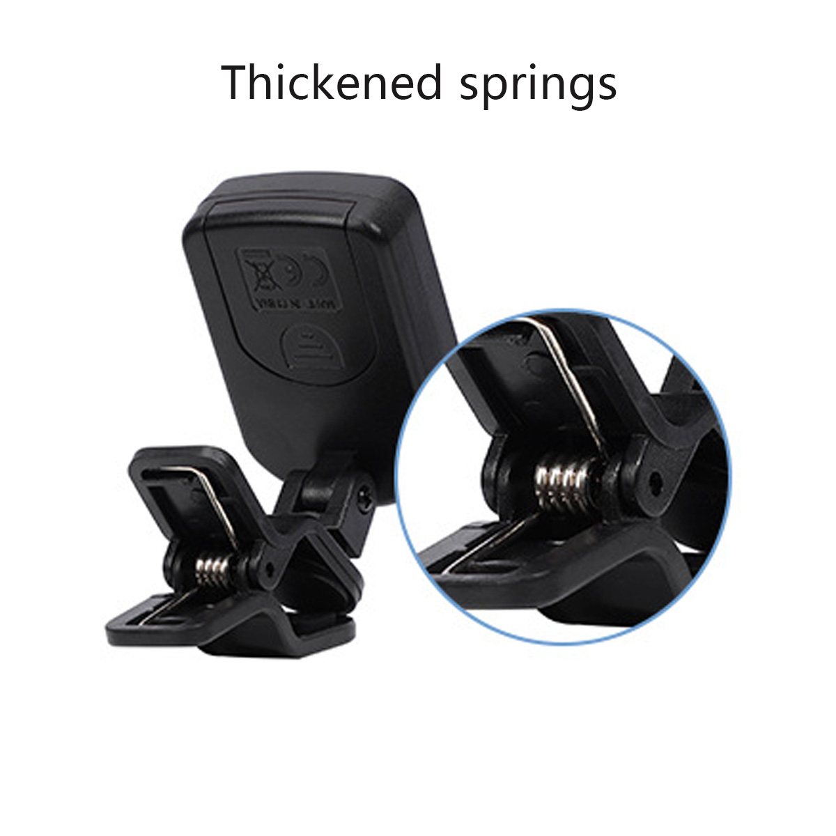 Clip-On Guitar Tuner with Regu - Musical Instrument Organ 评论和价格